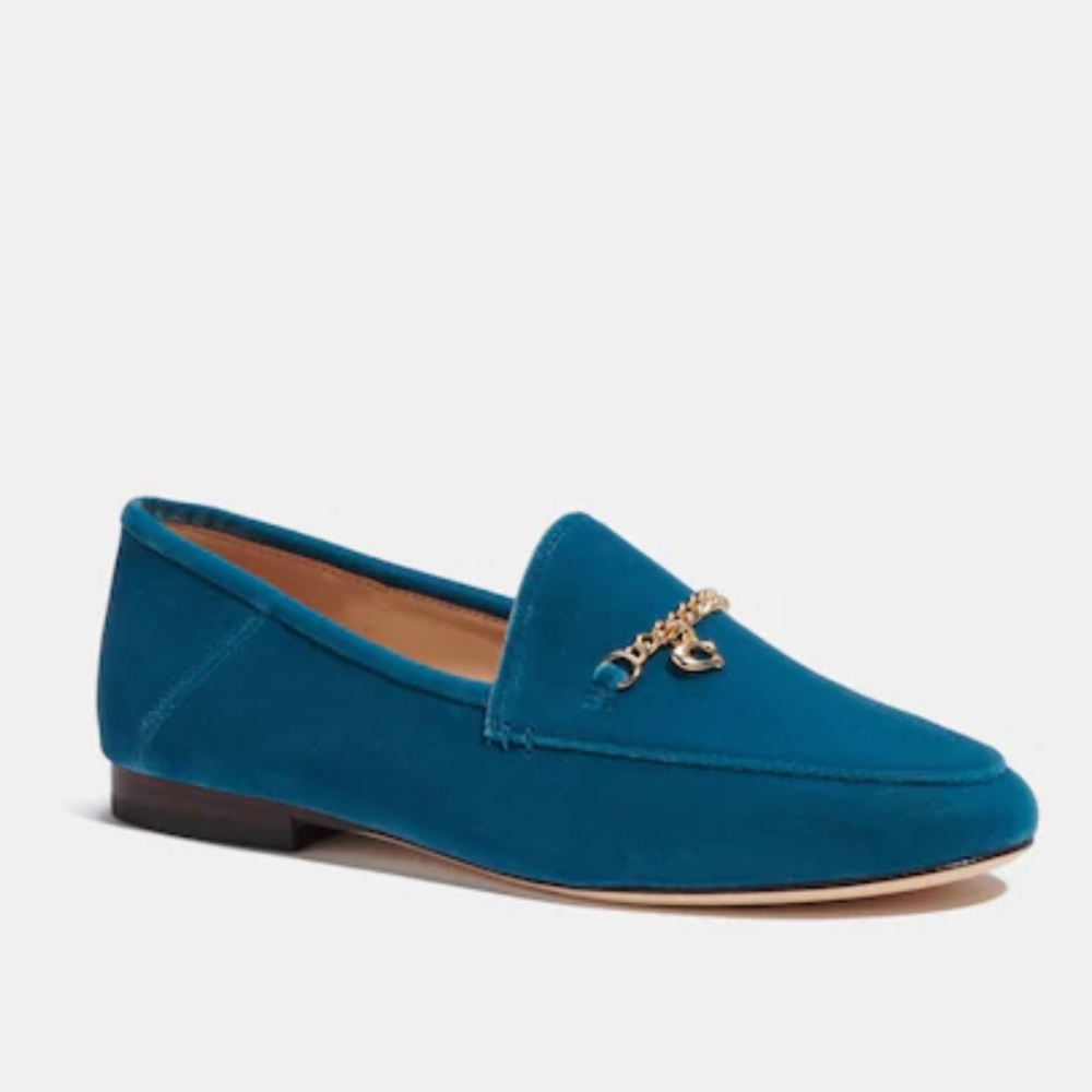 COACH women’s new shoes 
 with box color turquoise. #14